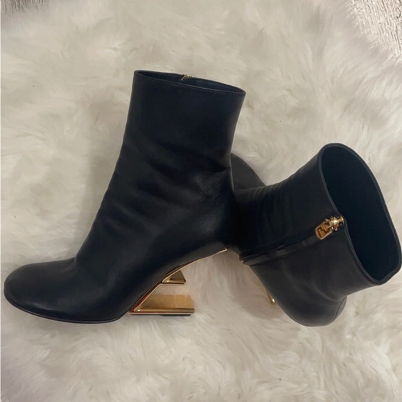 Fendi Leather Ankle Boot - Picture 2 of 4
